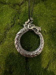 Oroborus - 100% Pewter Necklace