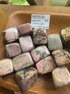 Rhodonite - Tumble Stone