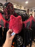 Red Bat Mini Stuffie - Plush Toy - Snacker Squishable - Soft