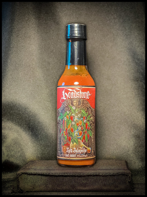 Red Jalapeno - 5 oz Bottle - Headstone Hot Sauce
