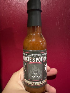 Pirates Potion 50z Bottle Of Hot Sauce