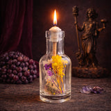 Logos Greek & Goddess Oil Lamp Candle