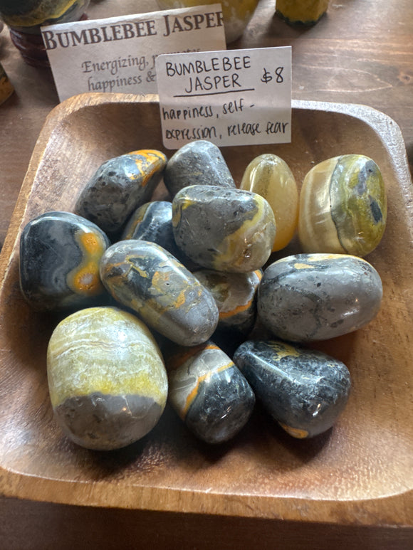 Bumblebee Jasper - Tumble Stone