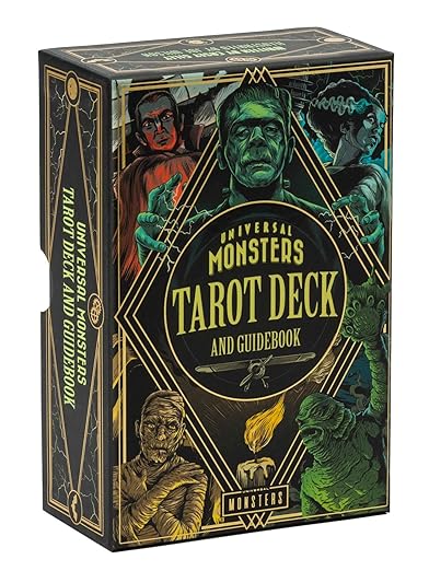 Universal Monsters Tarot Deck written by Casey Gilly and illustrated by Joe Wilson