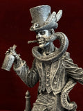 Baron Samedi Statue - Gray Finish