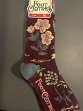 Poison Garden - Spooky Witchy Patterned Socks - Footclothes