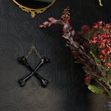 Cross Bones Gothic Wall Decor