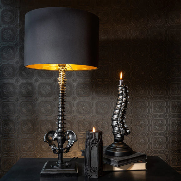 THE BLACK SPINE LAMP BY THE BLACKENED TEETH