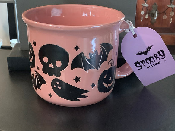 Spooky Hollow Mug - Pink