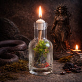 Logos Greek & Goddess Oil Lamp Candle