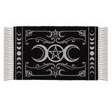 Triple Moon Cotton Rug