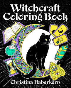 Witchcraft Coloring Book by Christian Haberkern