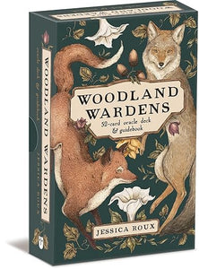 Woodland Wardens: 52-Card Oracle Deck & Guidebook by Jessica Roux