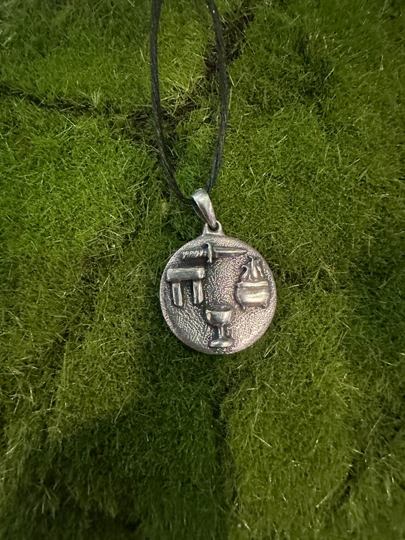 The Four Sacred Things - 100% Pewter Necklace