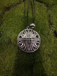 Brigid’s Cross - 100% Pewter Necklace