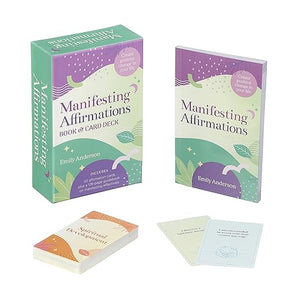 Manifesting Affirmations Book & Card Deck by Emily Anderson