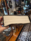 600 page Blank Leather Grimoire - Black Pentacle