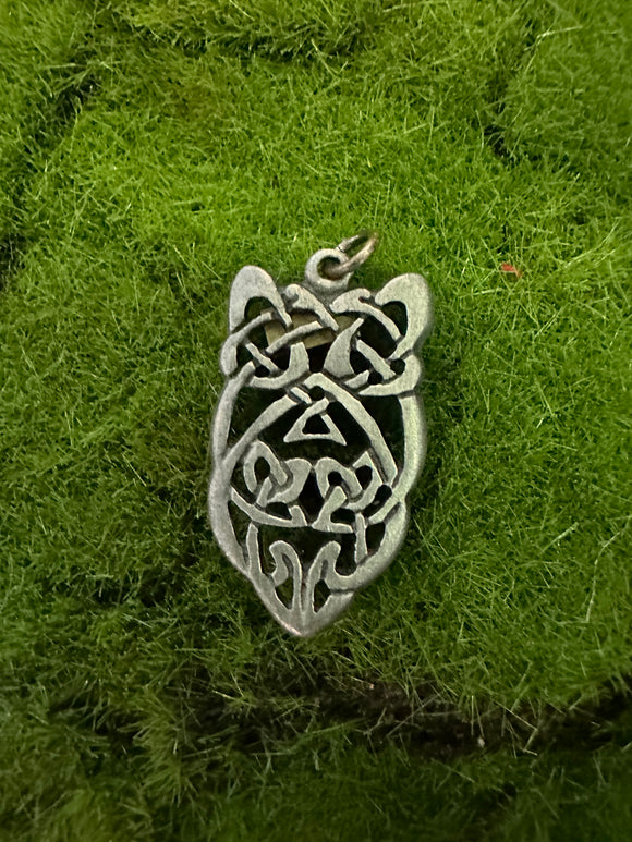 Celtic Knot Talisman Pewter Pendant