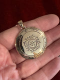 Pentacles of Solomon Pendant - From the Grimoire Key of Solomon - Talisman