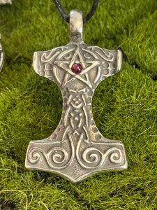 Thor’s Hammer - 100% Pewter Necklace