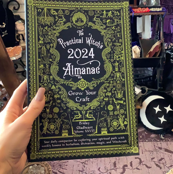 The Practical Witch’s 2024 Almanac by Friday Gladheart