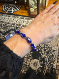 Evil Eye Bracelet - glass beads