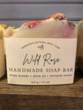 Wild Rose Artisan Soap - Saratoga Natural Body Care- 4 oz bar