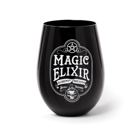 Magic Elixer Stemless Wine Glass