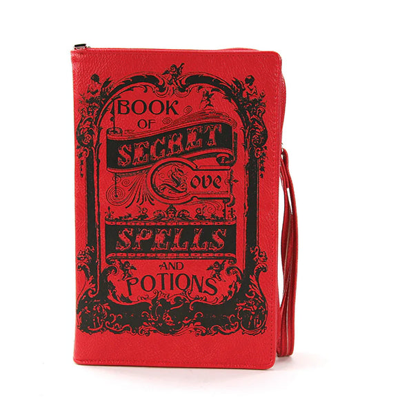 Book of Spells Clutch Bag