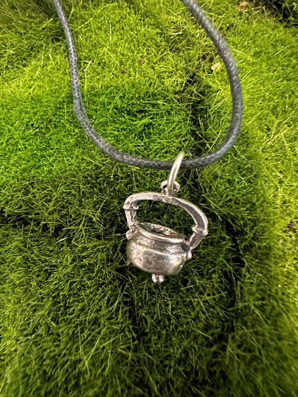 The Witches’ Cauldron - 100% Pewter Necklace