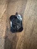 Hand Forged Steel Rune Pendants