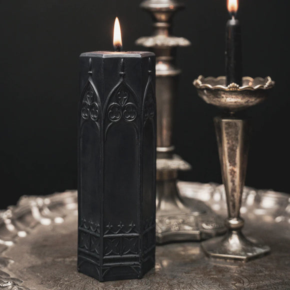 CATHEDRAL GOTHIC PILLAR CANDLE