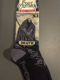 Death Tarot - Spooky Witchy Patterned Socks - Footclothes