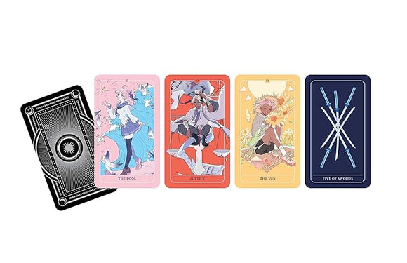 Anime Tarot - 78 Card Deck & Guidebook by Natasha Yglesias