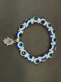 Evil Eye Bracelet - plastic beads