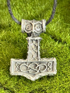 Thor’s Hammer - 100% Pewter Necklace