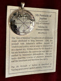 Pentacles of Solomon Pendant - From the Grimoire Key of Solomon - Talisman