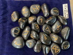 Rune Set - Hematite