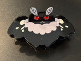 Hair Clip - Mothman - Spooky - Claw Clip - Hair Adornment