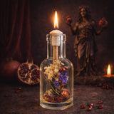 Logos Greek & Goddess Oil Lamp Candle