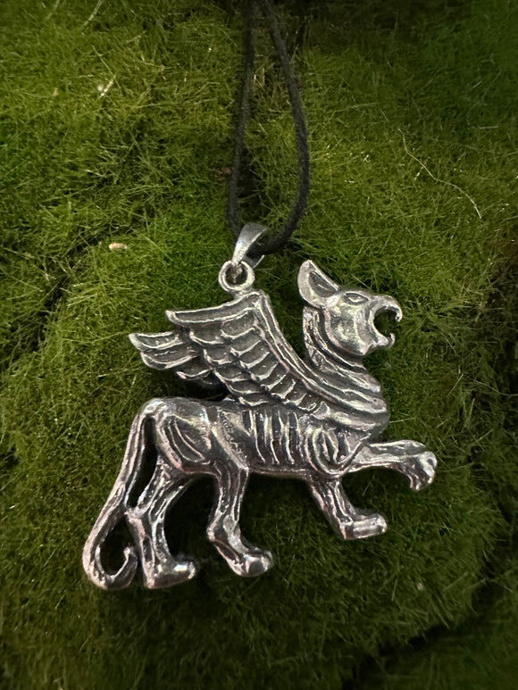 Gryphon - 100% Pewter Necklace