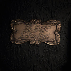 TILL DEATH DO US PART - CASKET PLAQUE