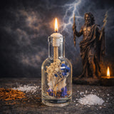 Logos Greek & Goddess Oil Lamp Candle