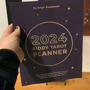 2024 Biddy Tarot Planner By Brigit Esselmort