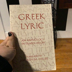 Greek Lyric