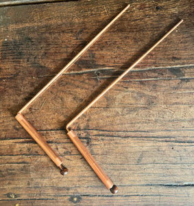 Copper Dowsing Rods