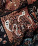 Halloween Friends Tapestry Throw Blanket