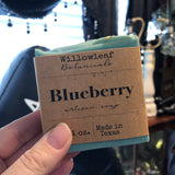Blueberry Artisan Soap - Willowleaf Botanicals - 4 oz bar