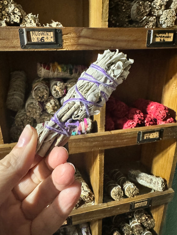 Mini White Sage - 3” Smudge Bundle