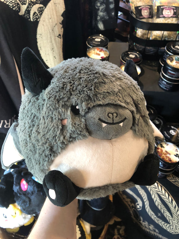 Gray Bat Stuffie - Plush Toy - Mini Squishable - Soft